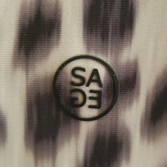 Sage Collective Leopard Print Sports Bra Small - Picture 5 of 6